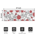 thumbnail image 5 of Pioneer Flower Floral Print Pattern Door Rugs,Washable Non Slip Door Mats Indoor,Decorative Door Mats,Entry Mat Indoor for Entrance,Bedroom,Kitchen,Bathroom,16"x47", 5 of 6
