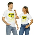thumbnail image 7 of DJH Apparel | Blessed By God Christian Inspirational Unisex T-Shirt, 7 of 7