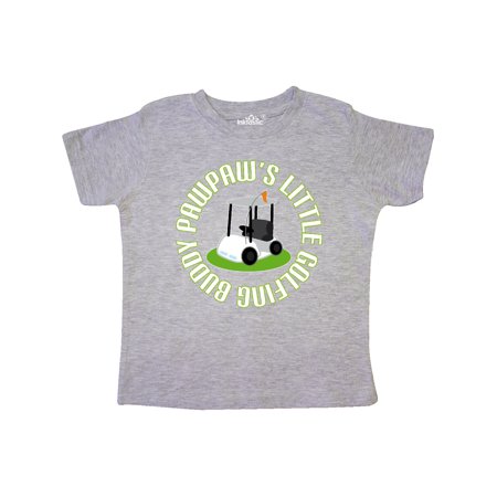 

Inktastic PawPaw Little Golfing Buddy Gift Toddler Boy Girl T-Shirt