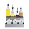 thumbnail image 3 of HUBERT® Condiment Holder Stainless Steel 2-Tier - 9 3/4"L x 8"W x 4 1/2"H, 3 of 7