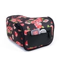 thumbnail image 4 of USA Gear Neoprene Camera Sleeve (Large) for Mid-Size SLRs with Zipper Pocket & Belt Loop (Floral), 4 of 9