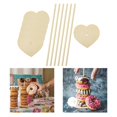 thumbnail image 4 of Paquete de 6 Set Donuts de Soporte Donut Mostrar Postres Pretzels para Shower Decoración En forma SM SunniMix soporte de exhibición de rosquillas, 4 of 8