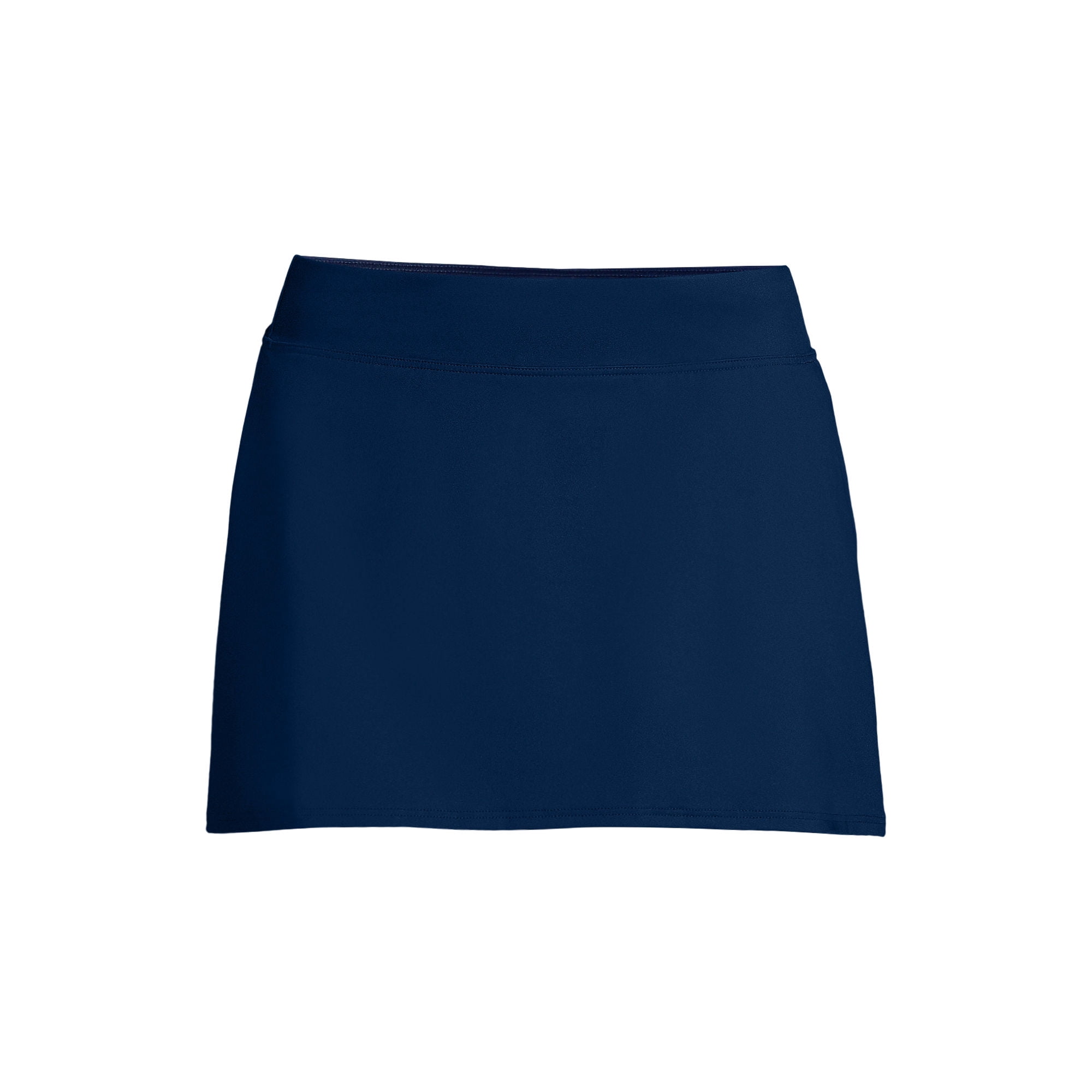 Lands' End Women's Plus Size Tummy Control Swim Skirt