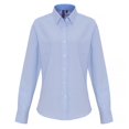 thumbnail image 1 of Premier Blouse à Rayures Oxford Riche en Coton pour Femmes, 1 of 3