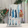thumbnail image 5 of Honeii Snow Gnome for Winter Print Small Burlap Bags,Christmas Drawstring Treat Bags Gift Bags Reusable Candy Goodie Wrapping Bags for Holiday Party Favors Supplies -Medium, 5 of 9