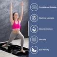 thumbnail image 2 of Bats Yoga Towel with Storage Bag, 72.8"x26.8" - Suitable for Yoga, Pilates, Fitness, Gym Towel - Multi-functional Yoga Blanket Included, 2 of 6