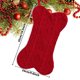 thumbnail image 5 of Bolsas de regalo de decoración de árbol de Navidad Yuarrent poliéster para regalos navideños Kits de decoración para fiestas rojo, 5 of 6