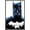 Barnwood Framed Version, variant on DC Comics - Batman - City Wall Poster, 14.725" x 22.375"