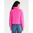 thumbnail image 4 of No Boundaries Packable Puffer Jacket, Women's and Women's Plus Sizes XS-4X, 4 of 6