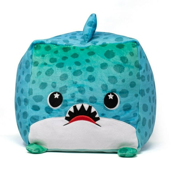 Moosh-Moosh 10 inch Houdeenie the Leopard Shark Squared - Kid's Ultra Soft Stuffed Plush Toy
