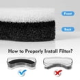thumbnail image 5 of 12PCS Dog Water Fountain Replacement Filters for Pet Water Fountain, 5 of 5