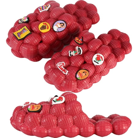

Bubble Slides Funny Massage Bubble Ball Slide Slippers for Women Men Platform Unisex Stress Relief Slide Sandals House Slippers Indoor Outdoor Slippers