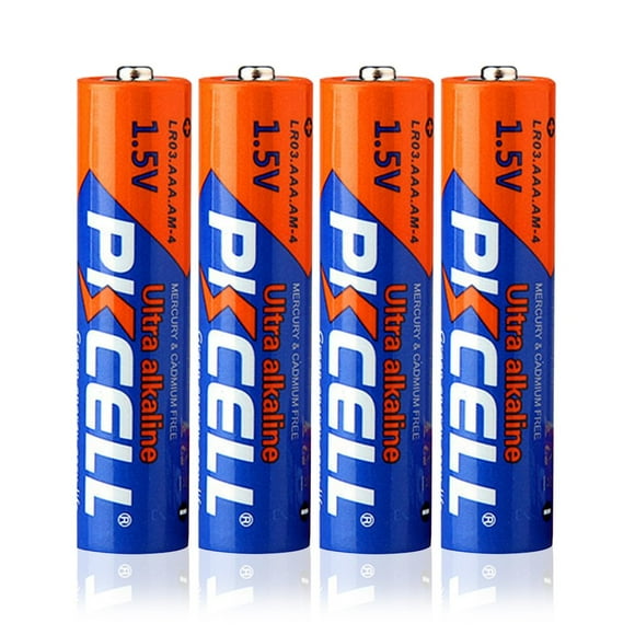 2 PACKS PKCELL 1.5V Battery LR6- AA Alkaline Zinc-manganese Dioxide Dry Cell Batteries For Toys Remote Control Digital Product orange&blue
