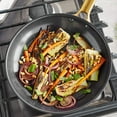 thumbnail image 6 of GreenPan Reserve Healthy Ceramic Nonstick 8", 10" and 12" Frypan Set, Black, 6 of 8