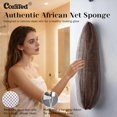 thumbnail image 2 of Esponja de baño CORATED African Net Loofah exfoliante, 2 piezas, 2 of 9