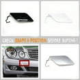 thumbnail image 4 of Trimla Front Tow Cover Fit 06-09 Mercedes-Benz E-class W211 Facelift for E200 E220 E240 E270 E280 E320 E420 E430 E55 E63 2006 2007 2008 2009 bumper Hook Eye Cap A2118851022, 4 of 5