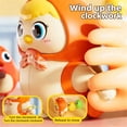 thumbnail image 2 of Abs Chicken Toy, Wind-Up Walking Hen With Magnetic Chick and Spring Chain, for Learning and Imaginative Play, Multicoloured, 2 of 9