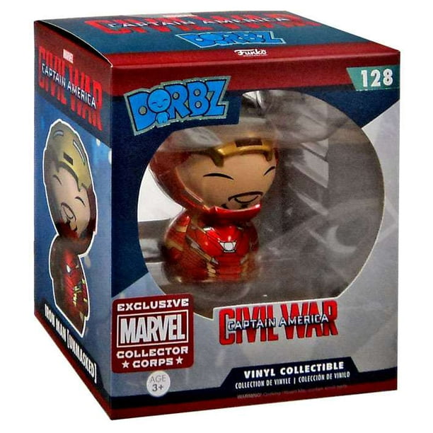 Funko Marvel Dorbz Iron Man Vinyl Bobble Head [Unmasked]