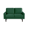 thumbnail image 2 of Ember Interiors Molly Loveseat, Green, 2 of 9
