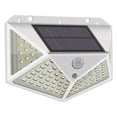 thumbnail image 1 of Solar Lights 100 LED Solar Security Lights Motion Sensor Solar Wall Light with 120° Wide Lighting Angle 3 Modes for Garden Fence Garage Patio, 1 of 10
