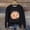 Black, variant on YVNAURA Women's Oversized Halloween Letter Print Sweatshirt Round Neck Long Sleeve Pullover Funny Spooky Season Graphic Top Vintage Casual Fall Sweatshirt 1 Pack, Orange,L
