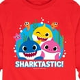thumbnail image 3 of Baby Shark - Sharktastic - Toddler And Youth Long Sleeve Graphic T-Shirt, 3 of 6