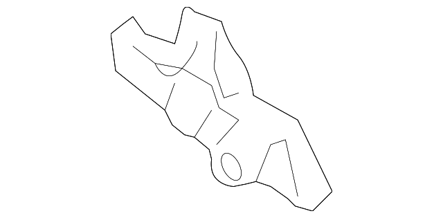 Genuine OE GM Bumper Cover Bracket - 15232754