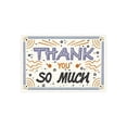 thumbnail image 1 of fastboy 25Pcs/Bag Thank You Flower Gift Card Holiday Festival Anniversary Invitations Envelop Label Appreciate Cards for Children Type 2, 1 of 7