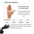 thumbnail image 4 of 100/50/20Pcs Disposable Tattoo Gloves Black Latex Permanent Waterproof Permanent Nitrile Tattoo Gloves for Household Cleaning (20pcs L), 4 of 7