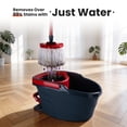 thumbnail image 6 of Spin Mop Head Replacements Compatible with O-Cedar EasyWring, Mop Head Refills for 1-Tank System, Washable & Reusable, Deep Cleaning, Easy to Repalce, 1 CT (Pack of 2), 6 of 14