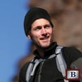 thumbnail image 2 of Blueberry Uniforms Black Fleece Beanie Hat - Ultra Soft, Warm and Lightweight Skully Watch Cap Beanie for Men and Women&nbsp;, 2 of 4