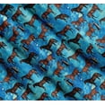 thumbnail image 3 of Soimoi Cotton Cambric Fabric Men & Horse Animal Fabric Prints By Yard 42 Inch Wide, 3 of 7