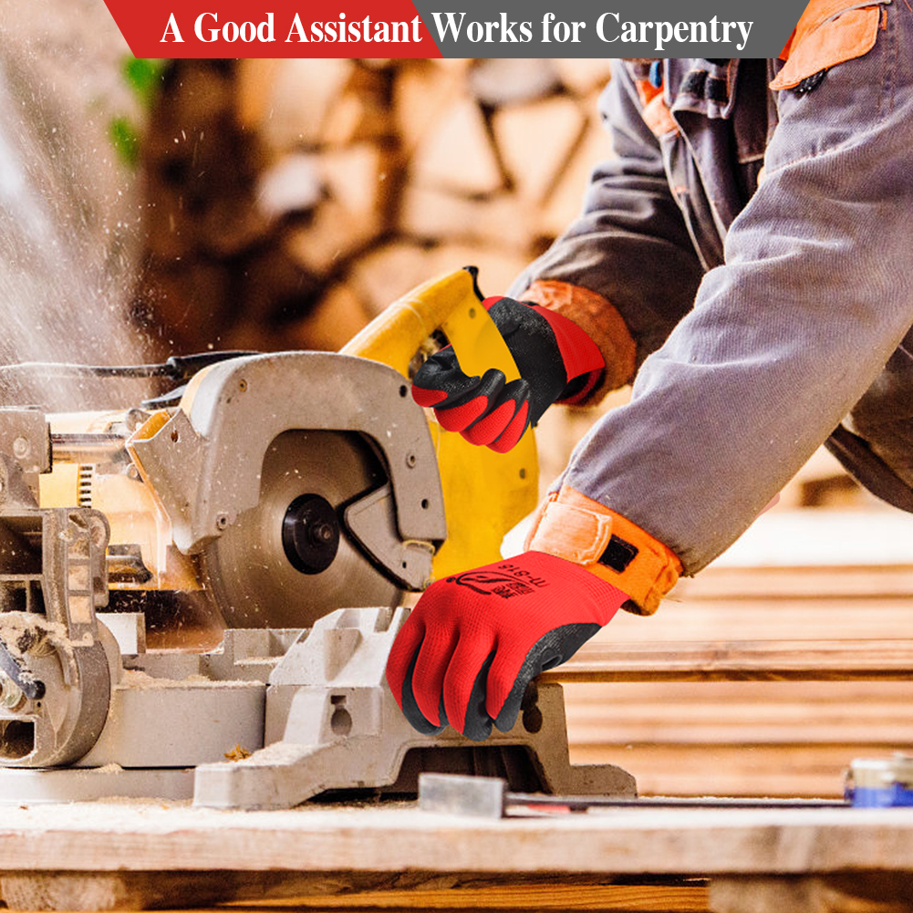 Youke Ola 24-Pair Work Gloves with Nitrile Coating photo 5