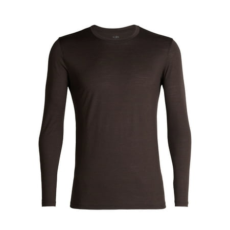 Icebreaker Men's Merino Tech Lite L/S Crewe Shirt Walnut M