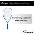 thumbnail image 3 of Champion Sports RBR100 Oversized Racquetball Racket, 3 of 5