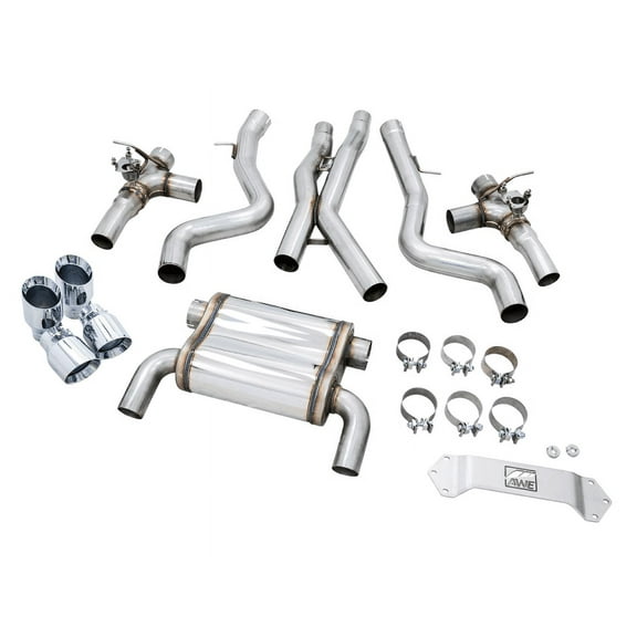 AWE Tuning BMW F8X M3/M4 SwitchPath Catback Exhaust - Chrome Silver Tips - 3025-42070