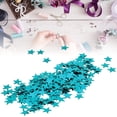 thumbnail image 3 of Lentejuelas en forma de estrella Ticfox 50G Sin agujero para decoración de boda y ropa azul claro, 3 of 11