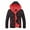 Black, variant on Njagoc2 Men's Full Zip Puffer Jackets Fashion Color Contrast Lighweight Padded Hooded Winter Warm Coats