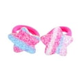 thumbnail image 1 of Fiudx Juego de Accesorios para El Cabello, Bandas Elásticas para Toalla de Alta Elasticidad, Coleteros de Goma con Lentejuelas Degradadas, Cómodas Diademas Elásticas, para Uso Escolar, Hogar y Oficin, 1 of 2