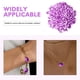 thumbnail image 3 of unbranded 400Ud Sueltas Acrílicas Color Morado Para Manualidades Y Joyería, 3 of 7