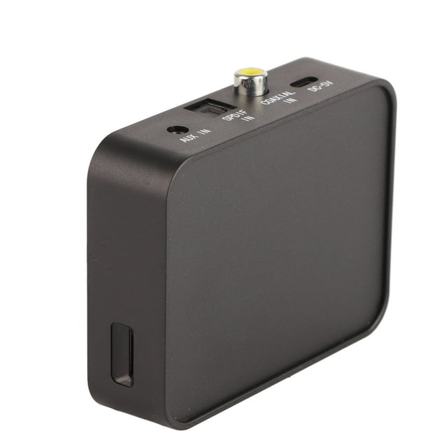 Transmisor Adaptador AUX 50 Coaxial de Fibra Óptica Multifunción Receptor Inalámbrico ABS con Antena de Señal para Consola de Videojuegos Doméstica