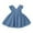 Dark Blue, variant on Girls Dress for Toddlers 2 5 Years Spring Summer Casual Outfit with Sandals Comfortable Playwear for Everyday Wear