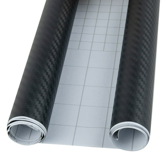3D Carbon Fiber Car Wrapping Foil Vinyl Wrap Car 3d Film Car Sticker Car Film Sticker Car Styling Accessories Washable Black