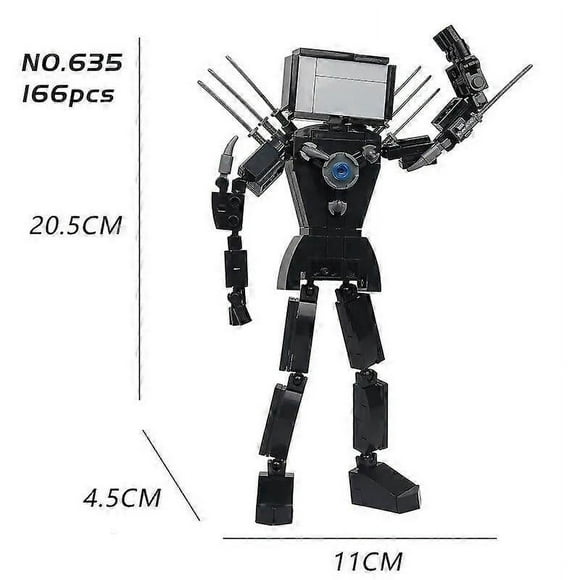 Skibidi Toilet Toy Building Block Titans Camera Man Tv Man Cameraman Speakerman Skibidi Toilet Clock Man Titans Drill Speaker