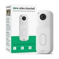 thumbnail image 1 of Blink Sonnette Vidéo (Modèle le Plus Récent) – Vue HD de la Tête aux Orteils, Autonomie de Deux Ans et Configuration simple. Module de Synchronisation Requis Non Inclus – A, 1 of 6
