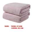 thumbnail image 3 of HCJKDU Bath Towels, 3-Pack Solid Color Coral Fleece Towel - Soft Feel, Highly Absorbent, Quick Drying Microfiber for Body, Sport, Yoga, SPA, Fitness, 3 of 9