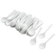 thumbnail image 6 of ACDANC 100PCS Plastic Spoons Round Head Design Soup Spoon Disposable Cutlery Party Spoons (White), 6 of 7