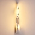 thumbnail image 3 of Lámpara Led De Pared De Arte Posmoderno Para Sala De Estar, Dormitorio, Lámpara De Noche, Pasillo Creativo Simple, Escalera, Lámpara De Doble Onda Yuarrent HA026873-01, 3 of 5