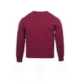 thumbnail image 3 of Tommy Hilfiger Purple Heather Crew Neck Sweater, Size Small, 3 of 4