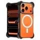 thumbnail image 3 of Mr. Gadgets Funda De Uso Rudo Para iPhone, Diseño Magnetico, Case Transparente De Acrilico Epoxi, Tecnología Ultra Bounce, Anti-caídas Compatible Con iPhone 17 Pro Max Color Negro Transparente, 3 of 7